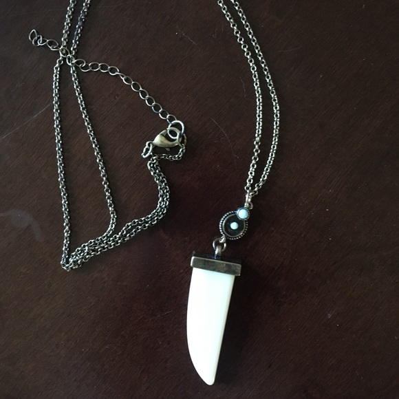 Simulated turquoise earrings, bracelet, pendant - Picture 7 of 8